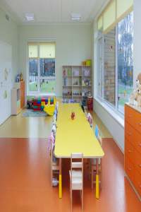 classroom at daycare in charkop